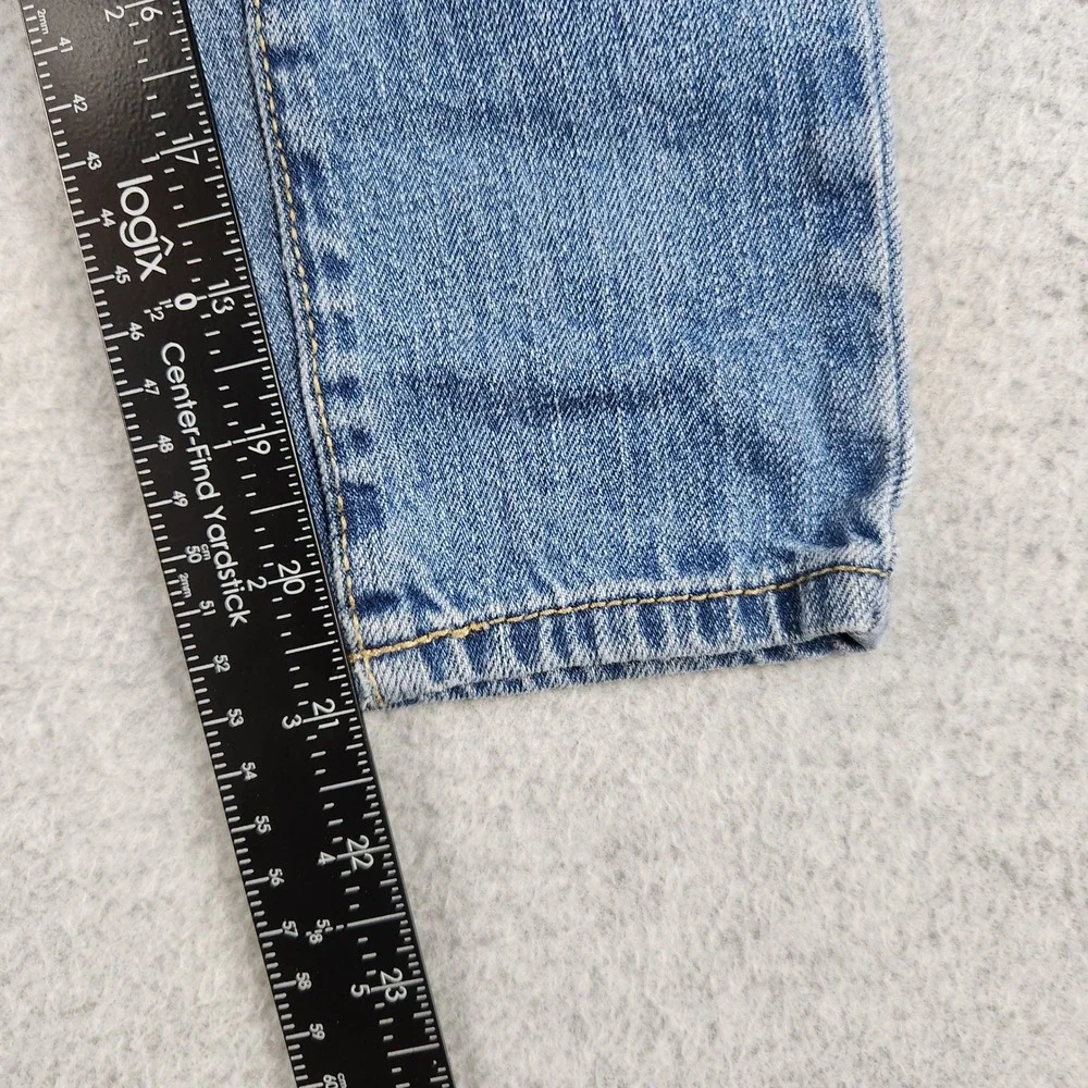 The Children's Place Jeans Kids 6 Blue Denim Medium Wash Slim Fit Skinny Grunge